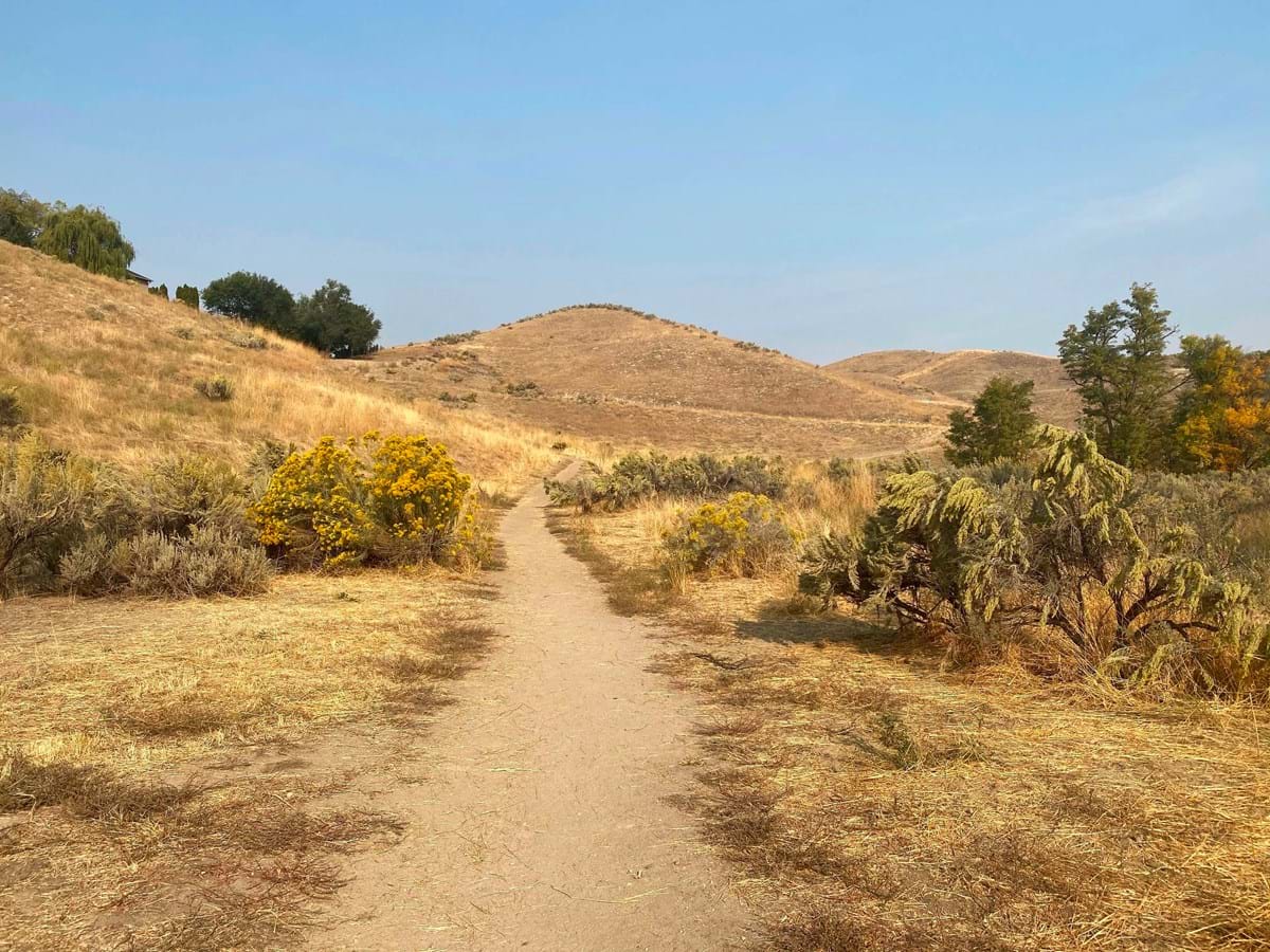 New trailhead in the Boise Foothills