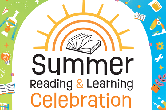 Summer Reading & Learning celebration graphic.