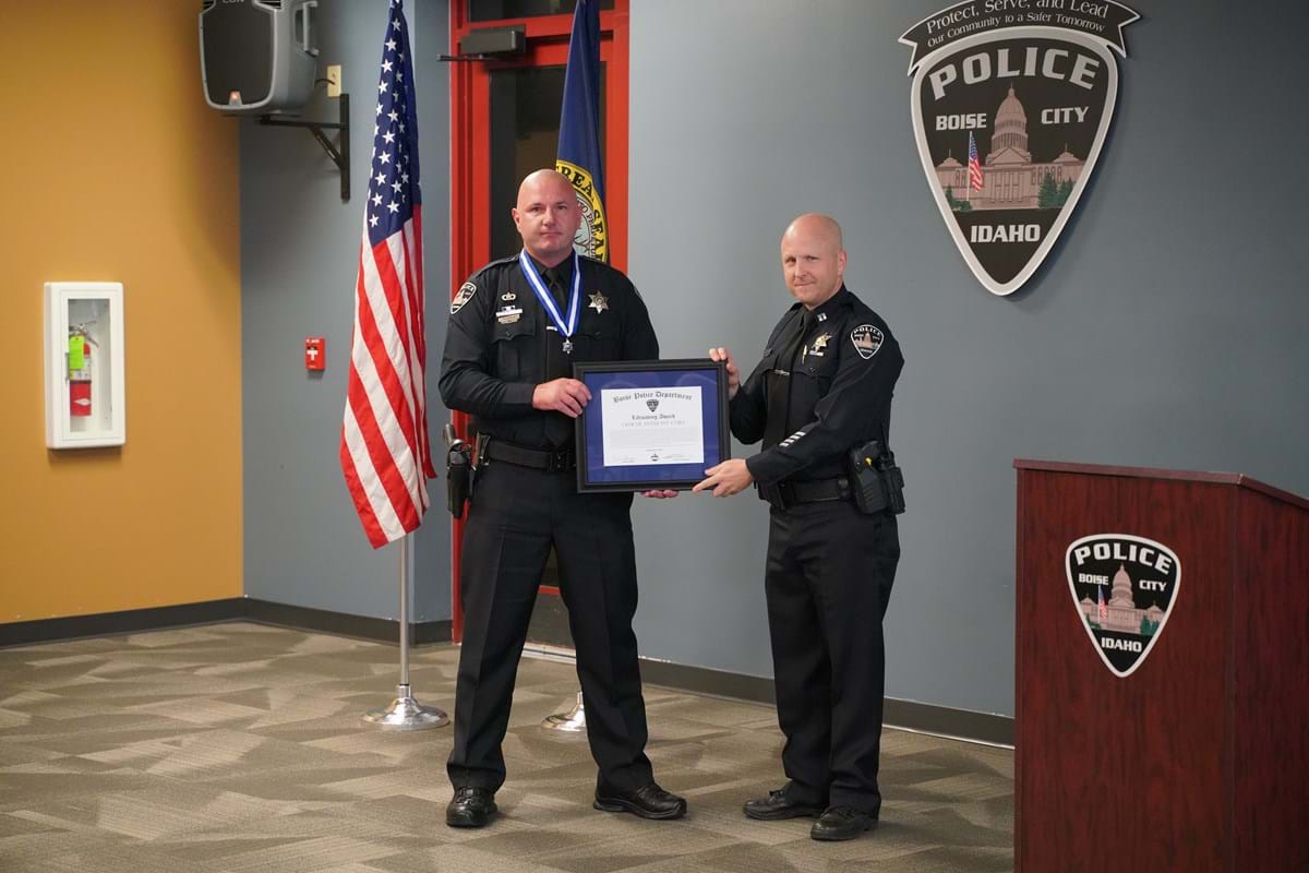 Lifesaving Award Officer Anthony Coils 