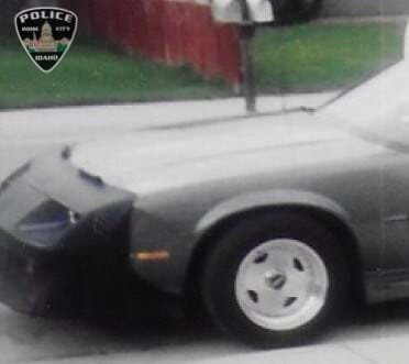 Actual car police are looking for: 1989 Camaro Z28 IROC