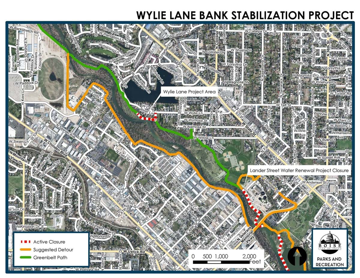 Wylie Lane Project Map