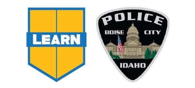 Learn Logo and Boise Police Logo