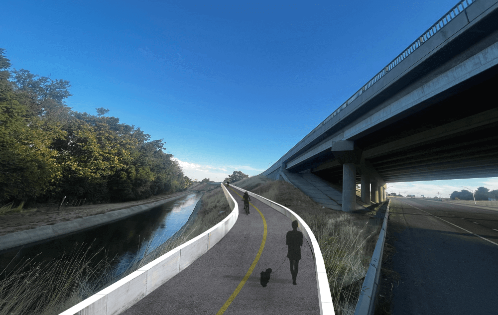 Rendering of Broadway to Federal Way connection.