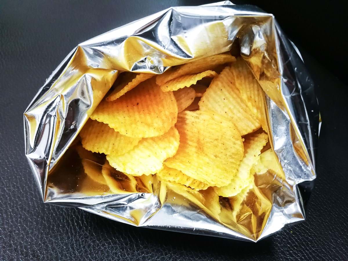 Potato chip bag