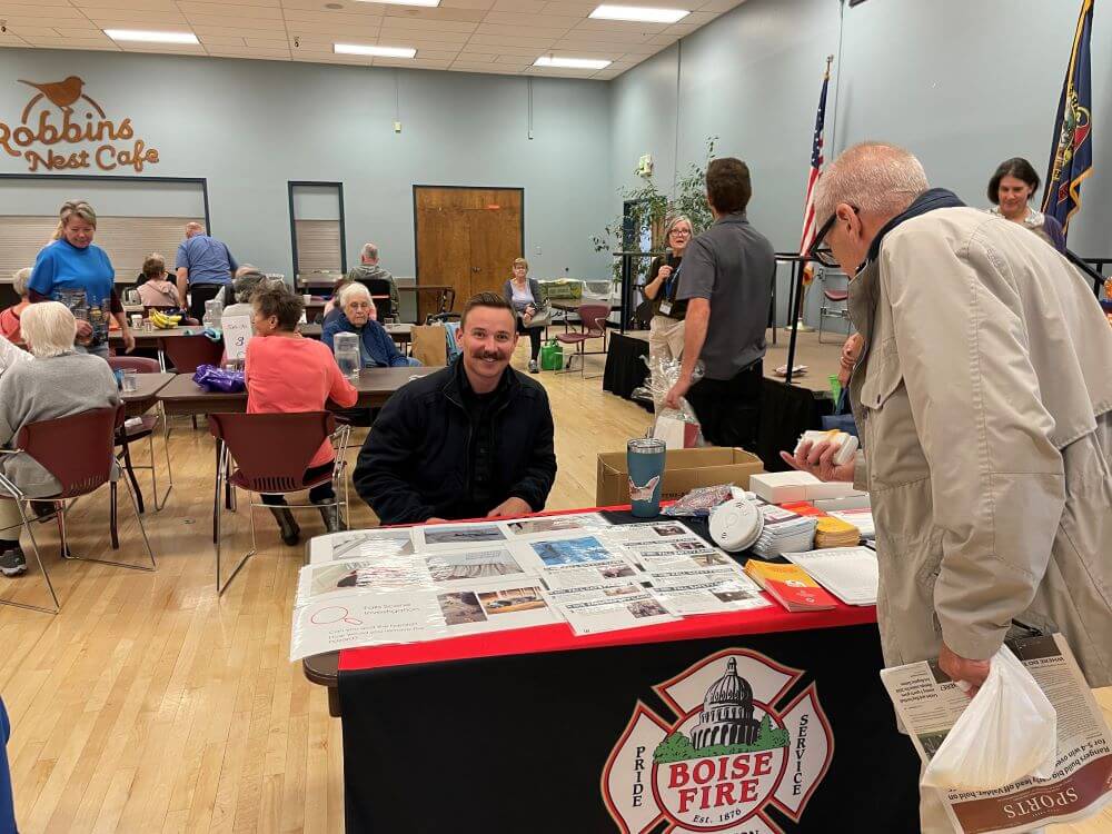 A Boise Fire information table.