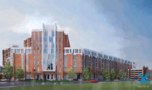 Rendering of St. Luke’s DCIP North Tower.