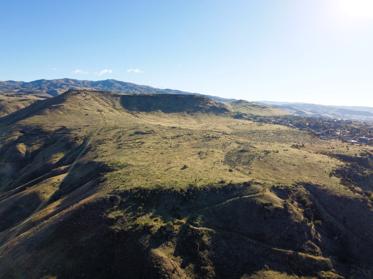 Satz Family Land Donation aerial view.