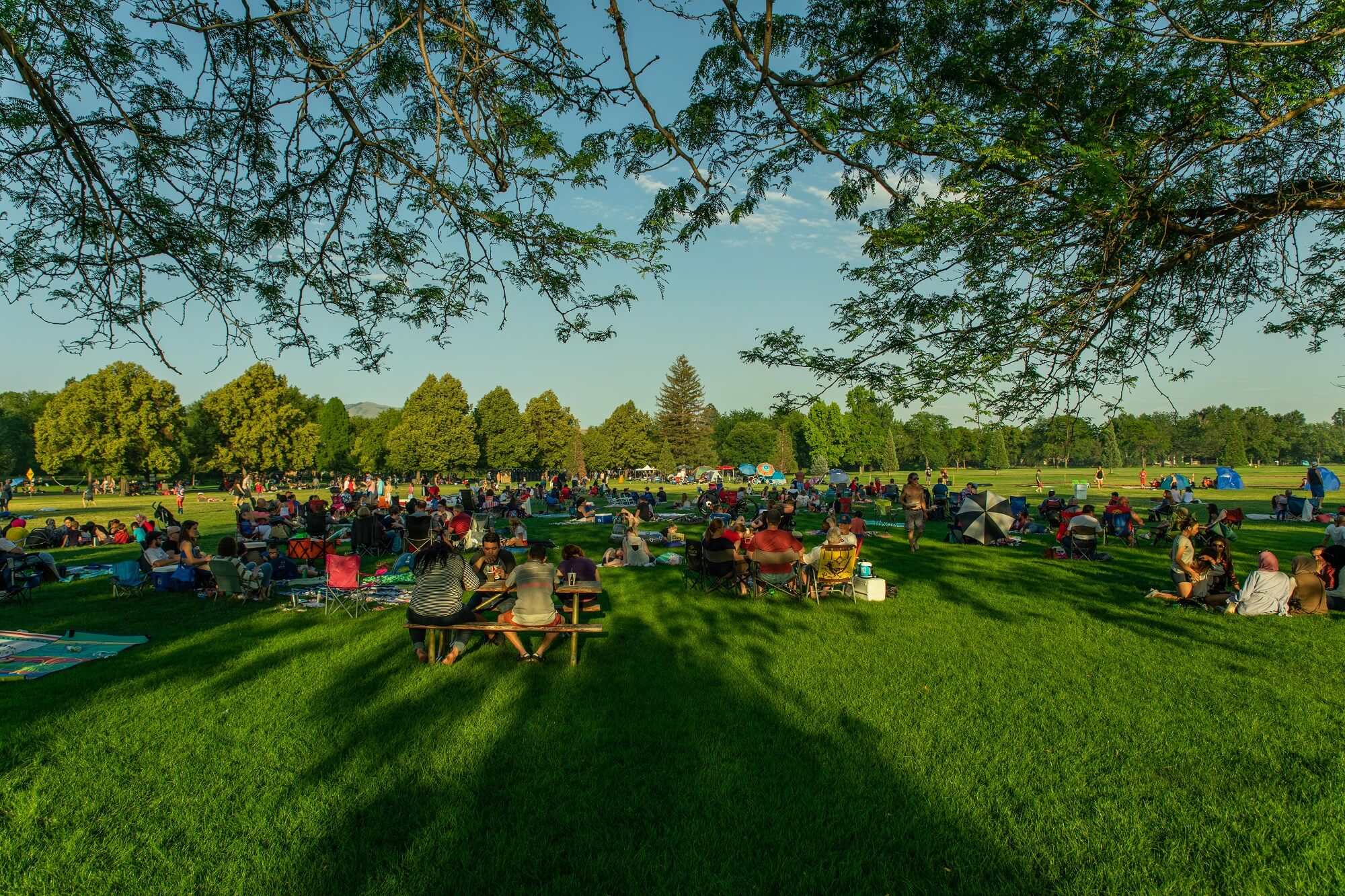 4th of July Crowds in Ann Morrison Park
