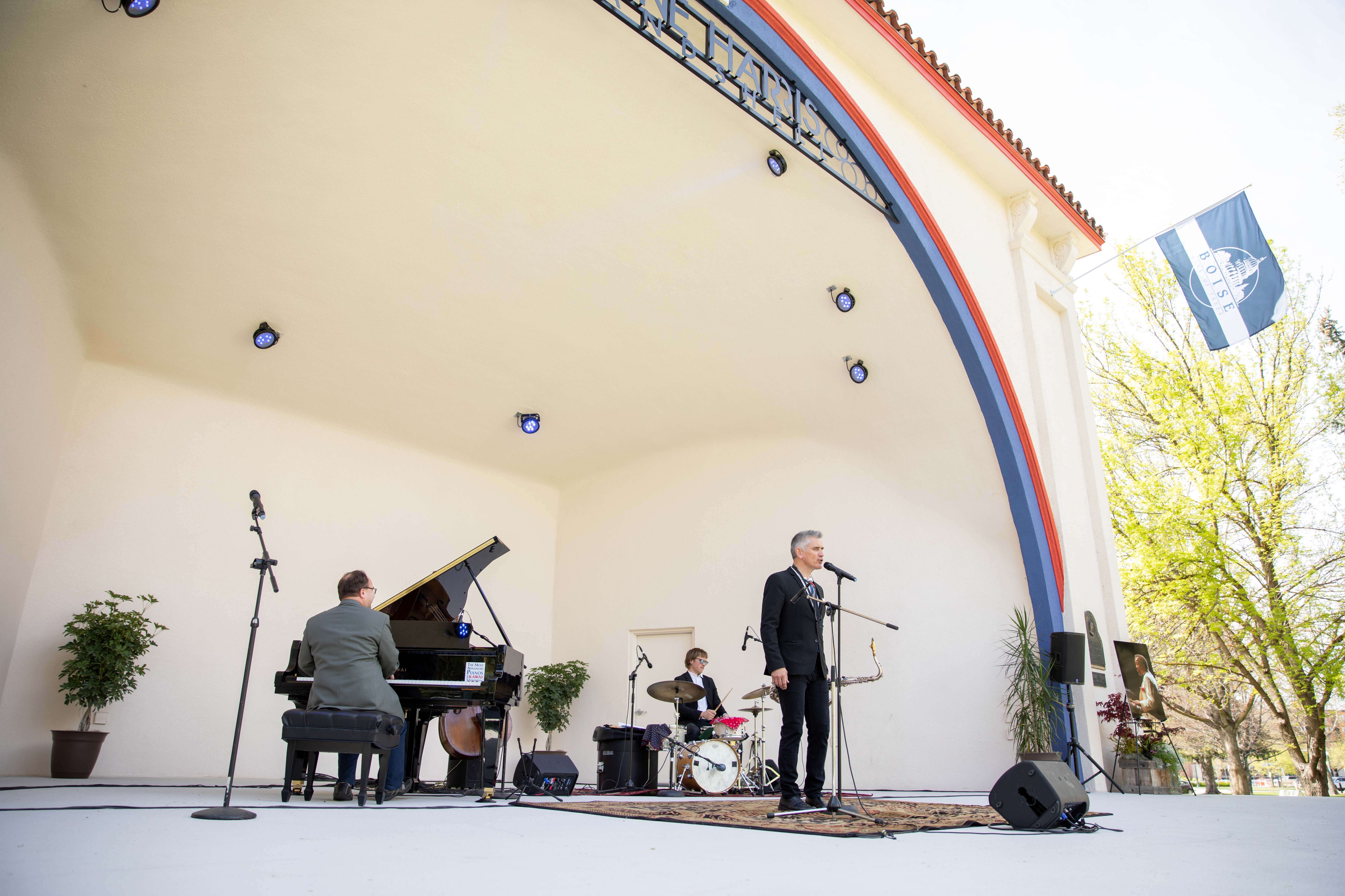 Gene Harris Bandshell Dedication in Julia Davis Park