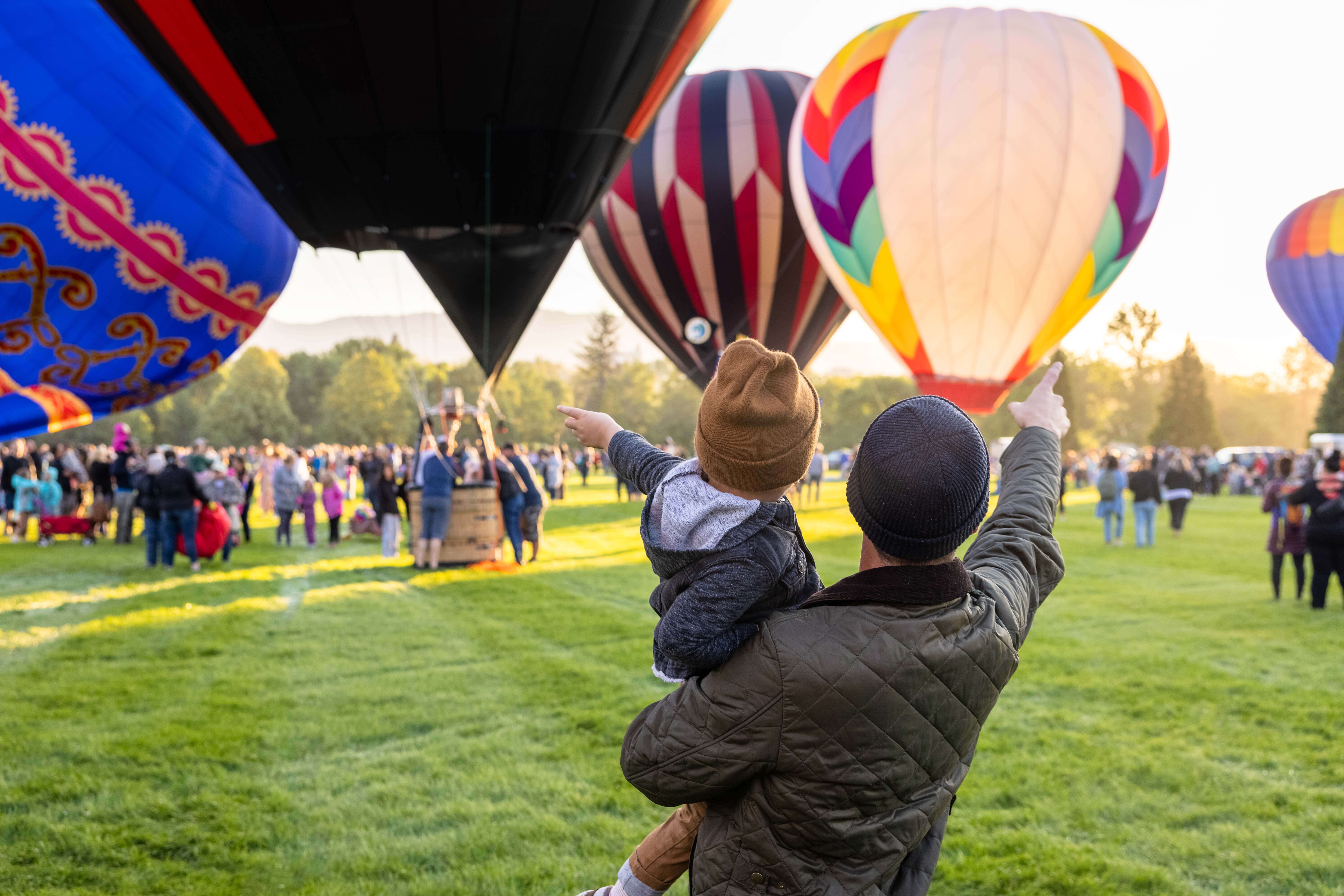 Spirit of Boise Balloon Festival in Ann Morrison Park