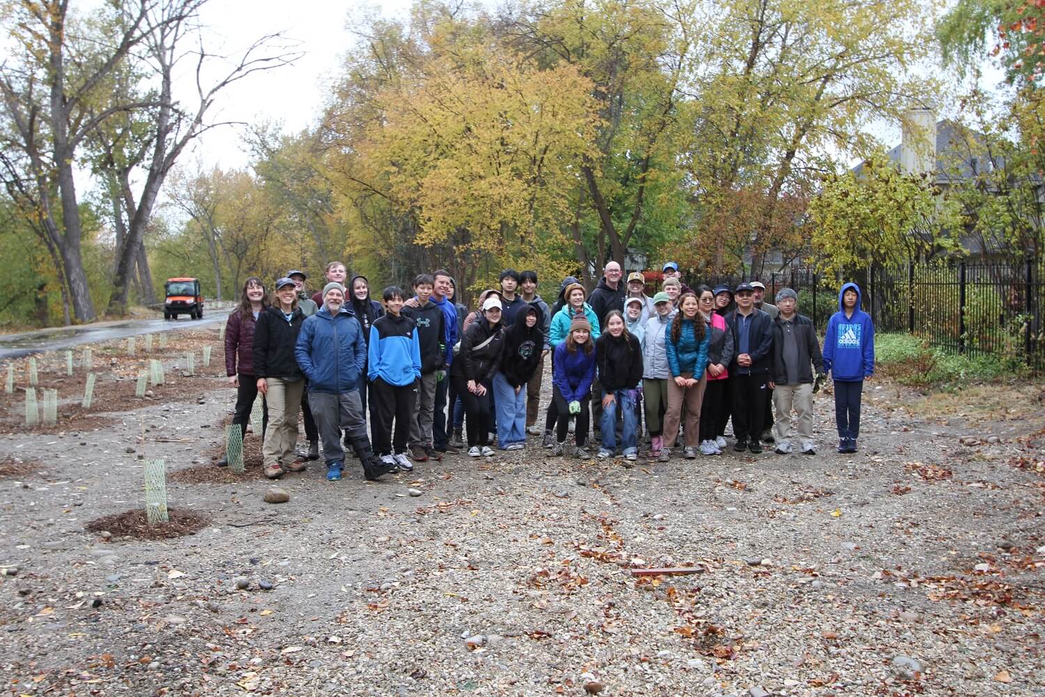 Wylie Lane Planting Day with Youth Climate Action