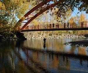 Bridge over the Boise River