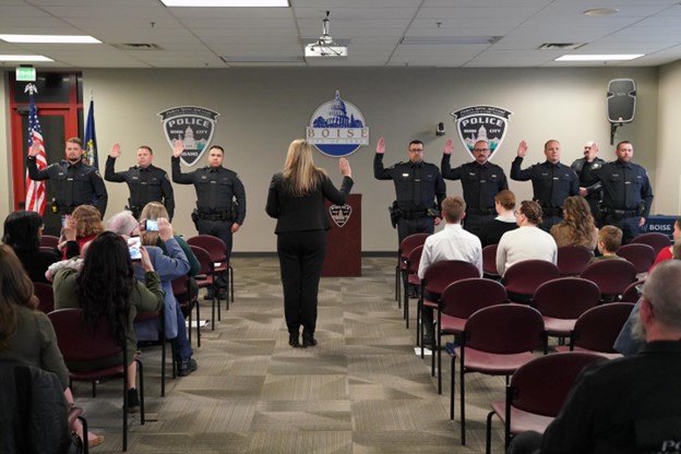Entry Level Recruits - ceremony.