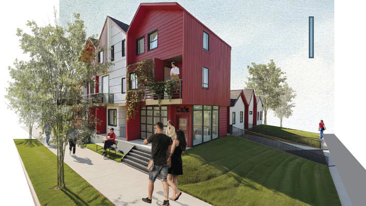 Artist conception of Rise at West Bench.