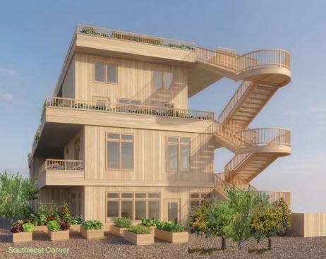 Artist conception of Boise Urban Farm Coop.