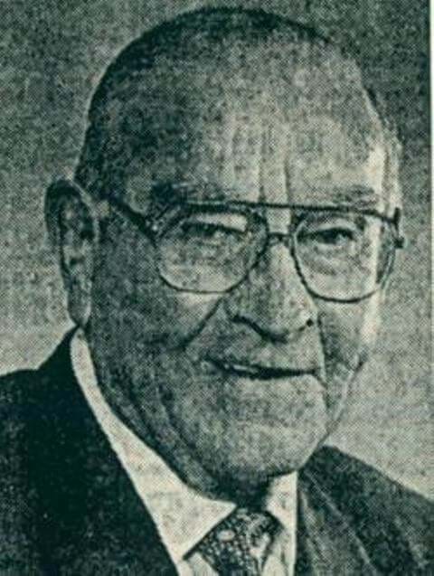 Newspaper photo of Joseph Albertson