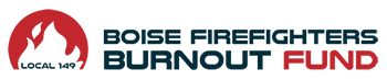 Logo that read Boise Firefighters Burnout Fund
