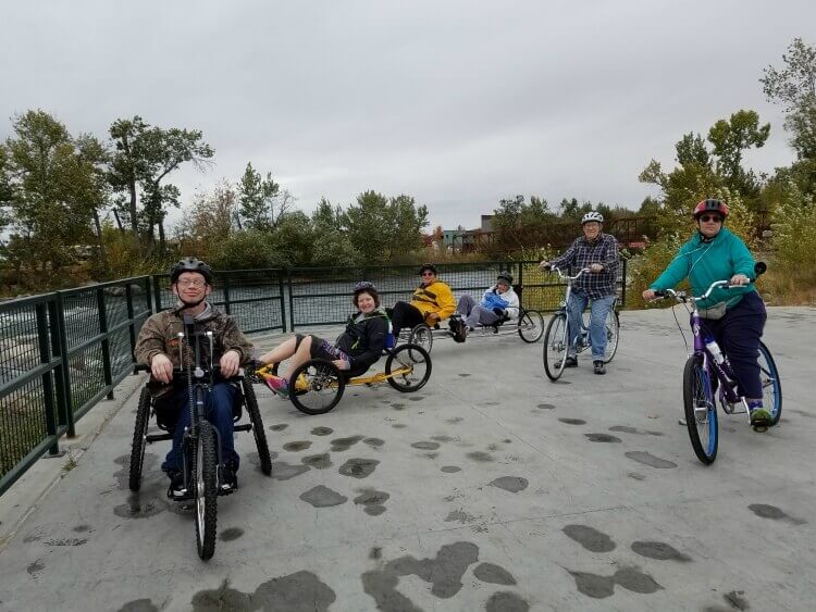 Group Ride on the Boise River Greenbelt