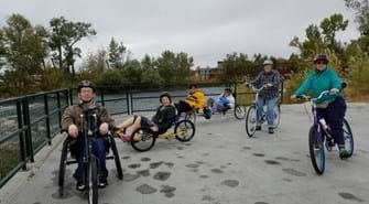 Group Ride on the Boise River Greenbelt